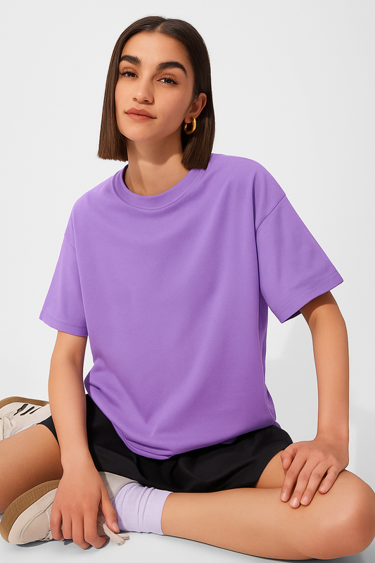 Lavender Purple Women Classic T-Shirt
