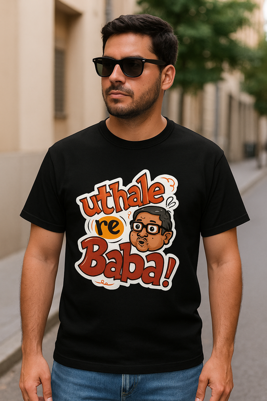 Uthale Re Baba! – Meme Legend Tee