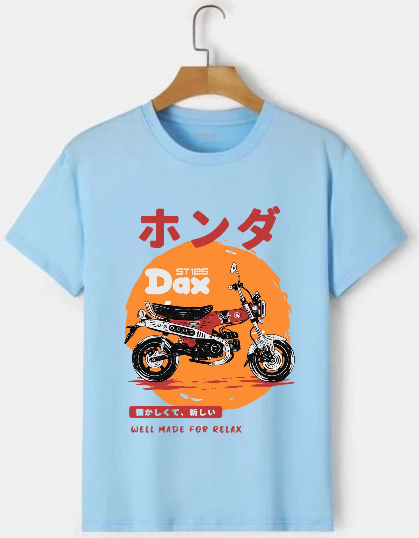 Vintage Moto Spirit Oversized Tee