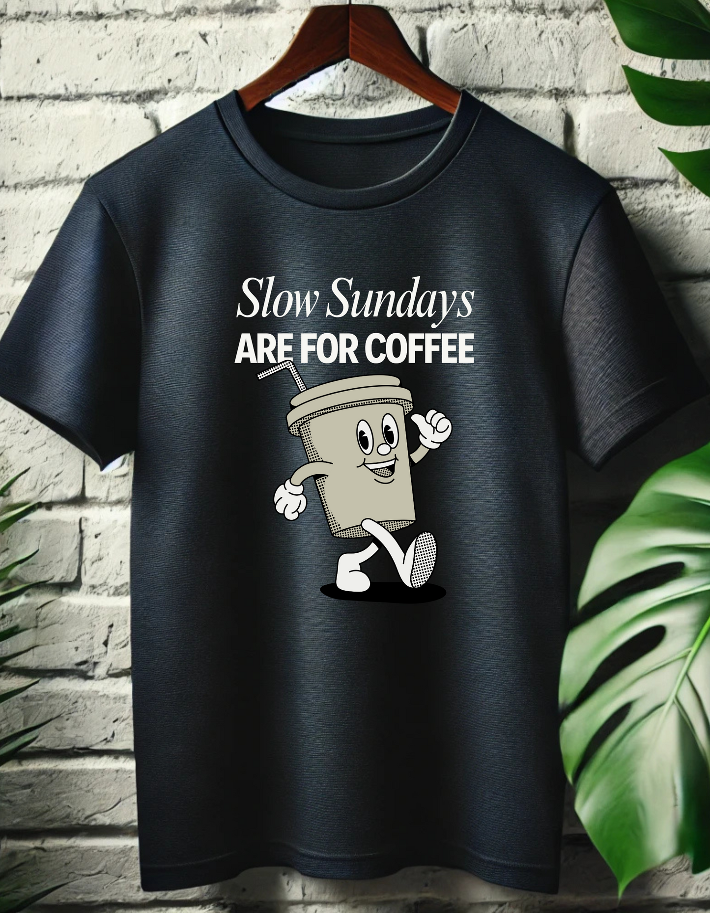 Slow Sunday Coffee T-shirt