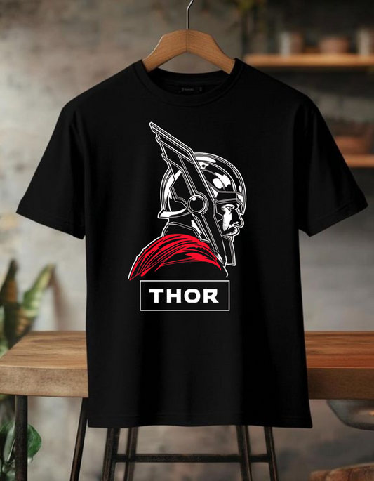 Thor Profile Graphic Tee – Black Edition