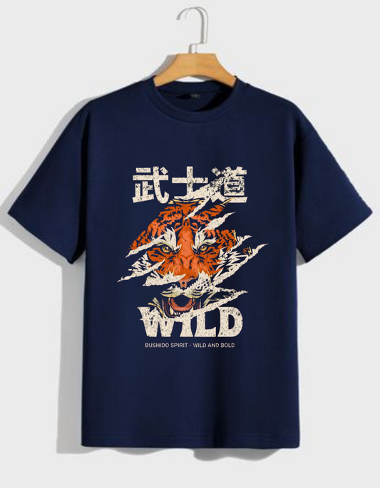 Samurai Tiger Oversized T-Shirt